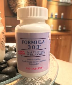 Formula 303 All-Natural Muscle Relaxant at Auth Chiropractic & Vitality